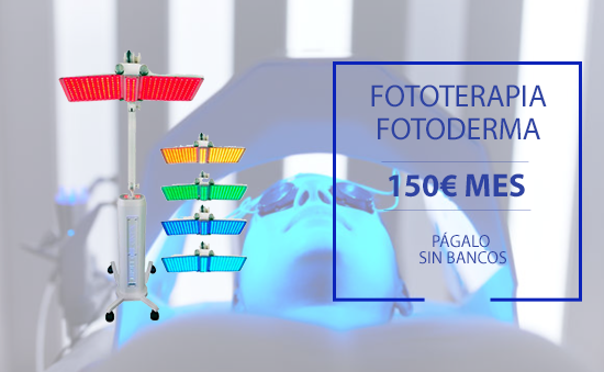 Fototerapia Fotoderma 5 colores