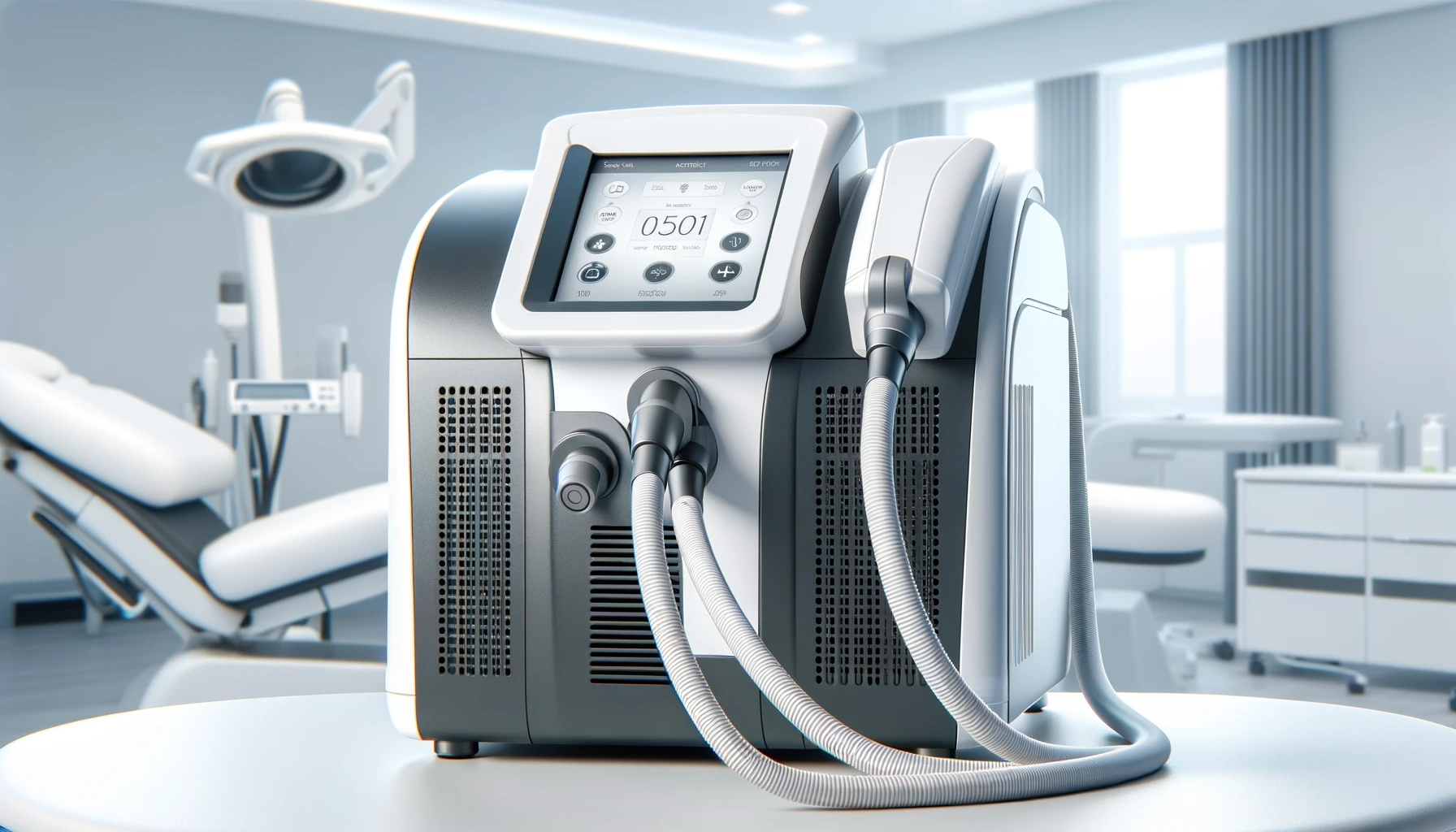 Láser de diodo vs alejandrita