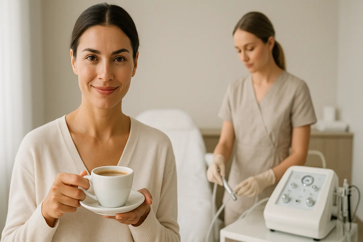 efectos de la cafeína para tu piel